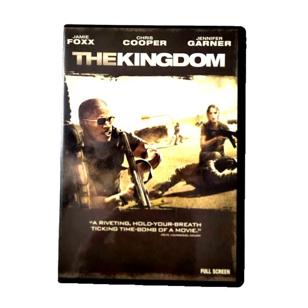 The Kingdom DVD Movie 2007 Action Military War R Jamie Foxx Jennifer Garner